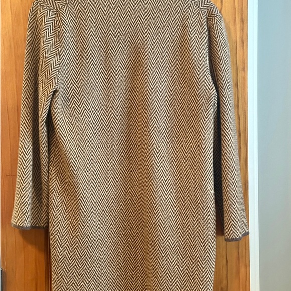 J. Crew Brown Herringbone Blazer - Picture 2 of 4